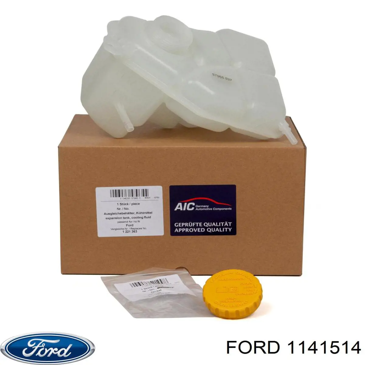 Tanque de expansão do sistema de esfriamento Ford 1141514 preço, a partir de 37,84 USD