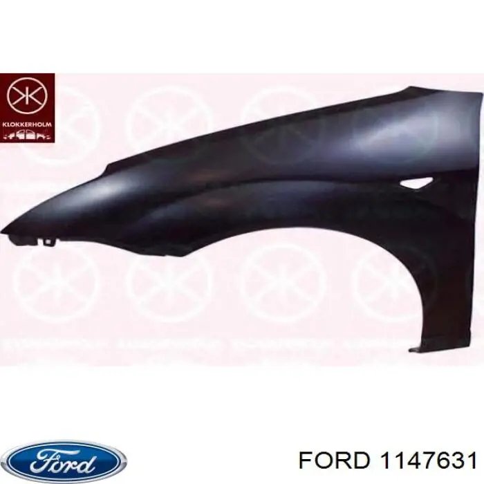 1147631 Ford Pára-lama dianteiro direito