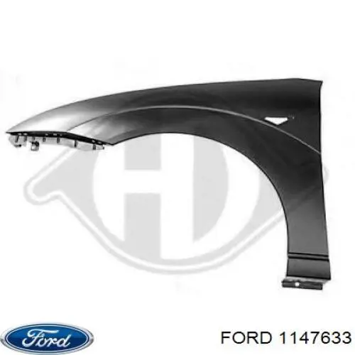 Pára-lama dianteiro esquerdo Ford 1147633 preço, a partir de 85,73 USD