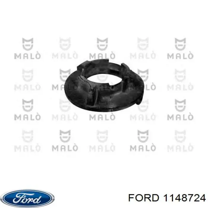 1148724 Ford Espaçador (anel de borracha) da mola traseira superior