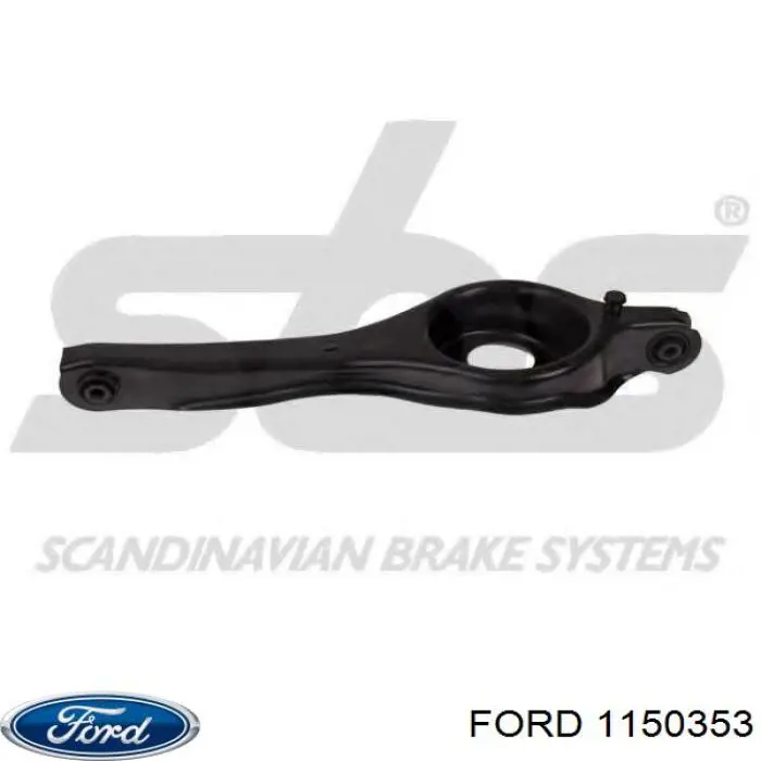 Compre 1150353 Ford Braço oscilante inferior esquerdo de suspensão traseira/direita