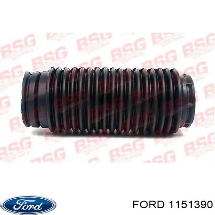 Compre 1151390 Ford Pára-choque (grade de proteção) de amortecedor traseiro