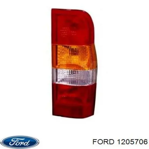 1205706 Ford Lanterna traseira esquerda
