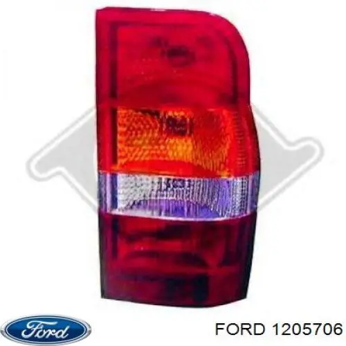 Lanterna traseira esquerda Ford 1205706 preço, a partir de 24,52 USD