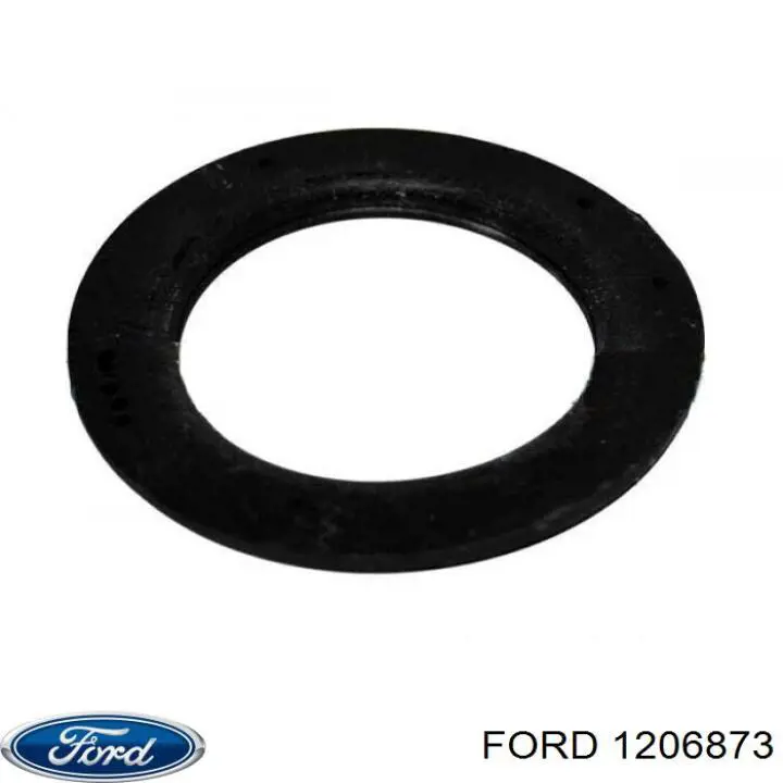 1206873 Ford Espaçador (anel de borracha) da mola traseira inferior