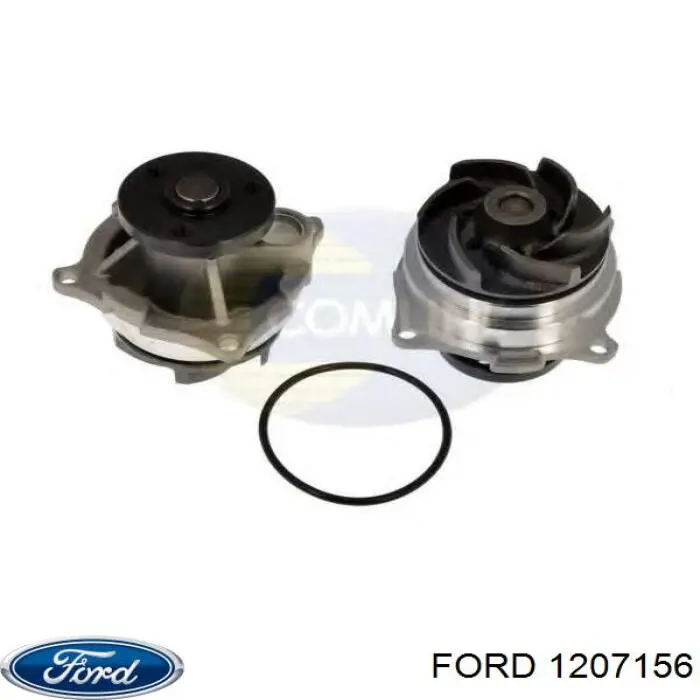 Bomba de água (bomba) de esfriamento Ford 1207156 preço, a partir de 86,36 USD