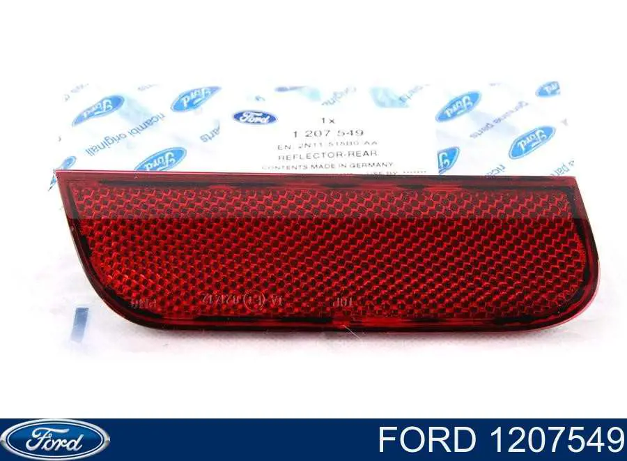 Retrorrefletor (refletor) do pára-choque traseiro direito Ford 1207549 preço, a partir de 37,46 USD