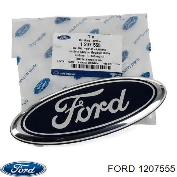 Emblema de grelha do radiador Ford 1207555 preço, a partir de  
