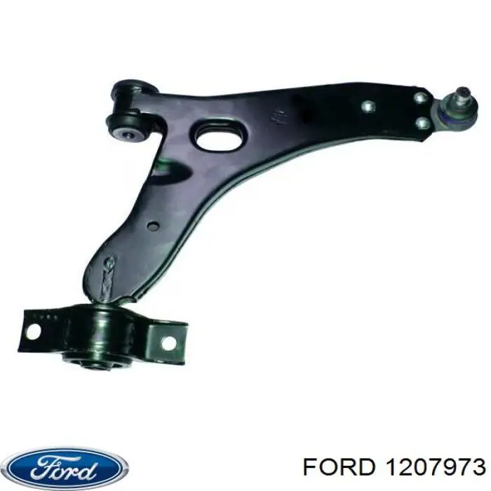 Compre 1207973 Ford Braço oscilante inferior direito de suspensão dianteira