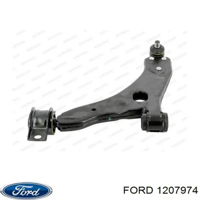Compre 1207974 Ford Braço oscilante inferior esquerdo de suspensão dianteira