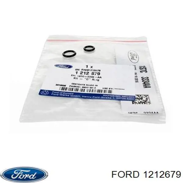 Compre 1212679 Ford Anel de vedação dos tubos de ligação da cremalheira da direção