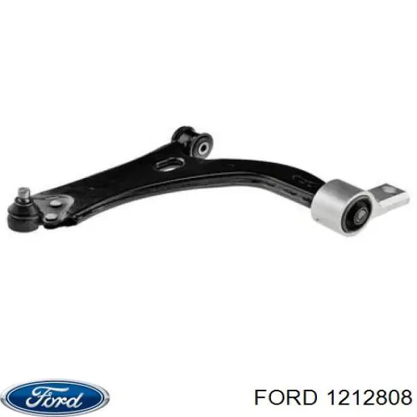 1212808 Ford Braço oscilante inferior esquerdo de suspensão dianteira