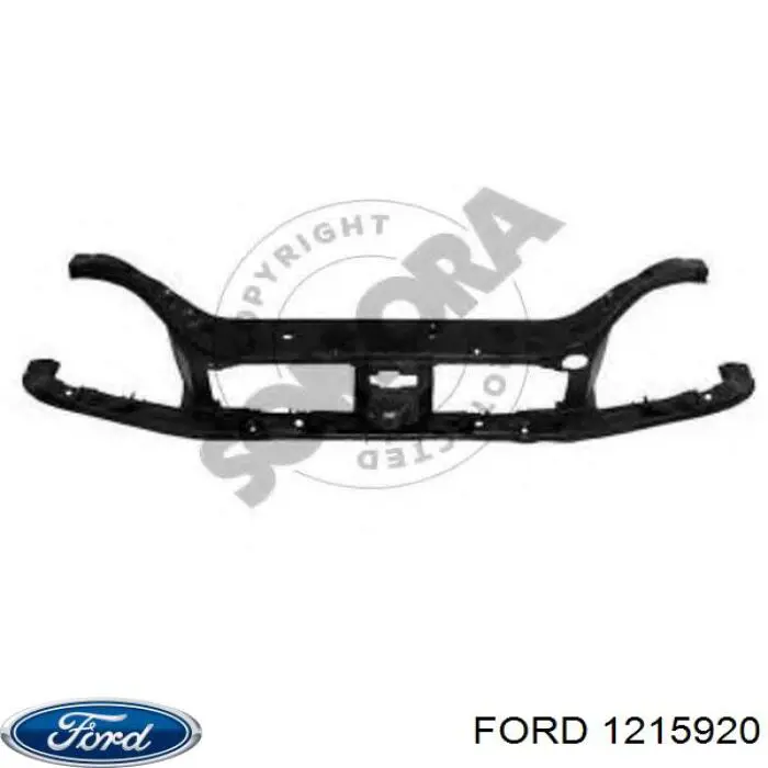 1215920 Ford Suporte do radiador montado (painel de montagem de fixação das luzes)