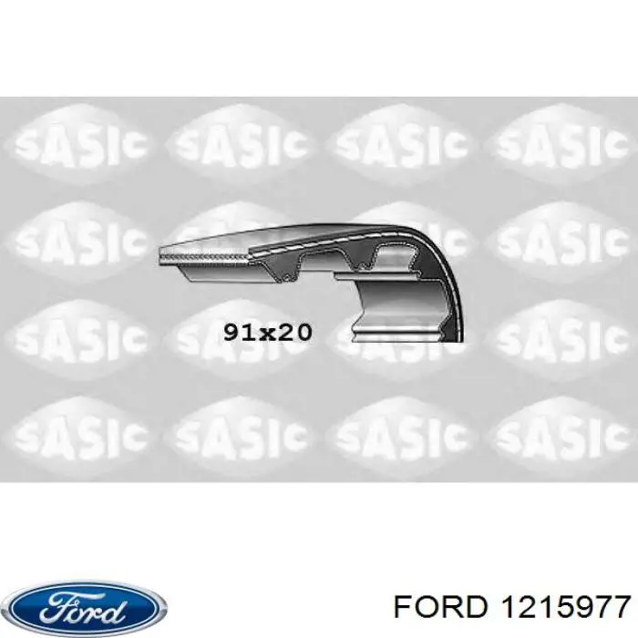 Compre 1215977 Ford Correia do mecanismo de distribuição de gás