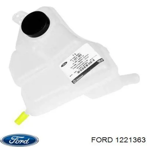 Compre 1221363 Ford Tanque de expansão do sistema de esfriamento