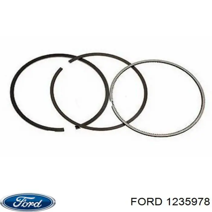 Kit de anéis de pistão de motor, STD. 039RS001150N0 Mahle Original