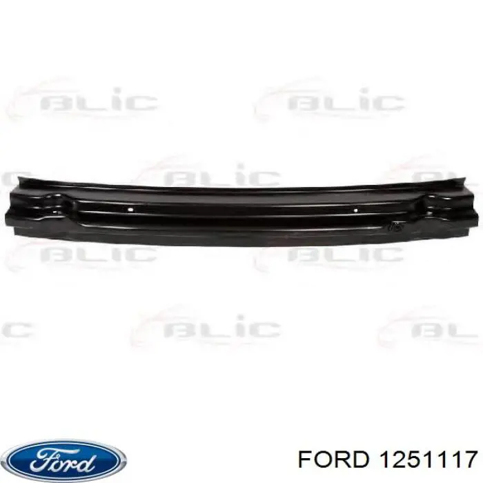 1251117 Ford Reforçador do pára-choque traseiro