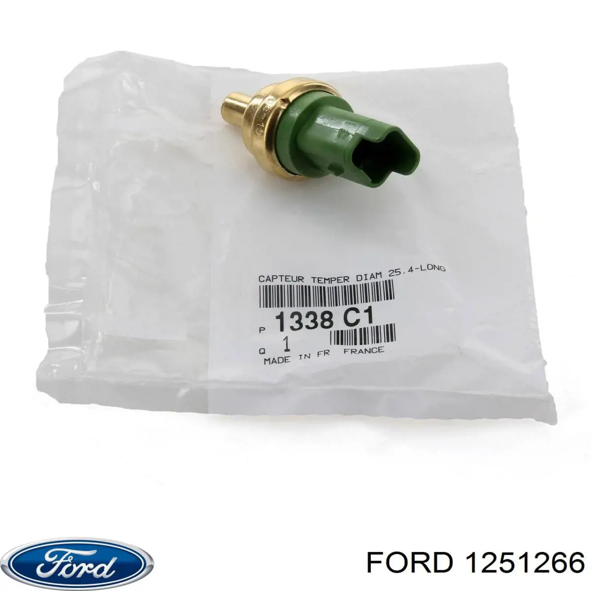 1251266 Ford Vedante de caixa do termostato