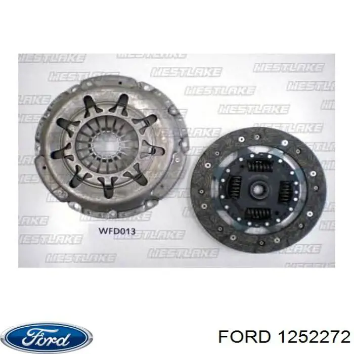 1252272 Ford Kit de embraiagem (3 peças)