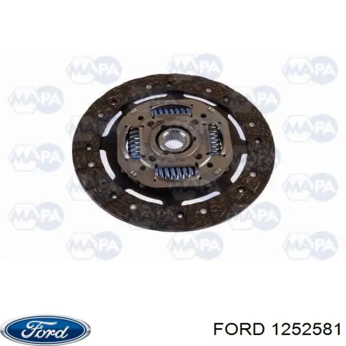 Compre 1252581 Ford Kit de embraiagem (3 peças)