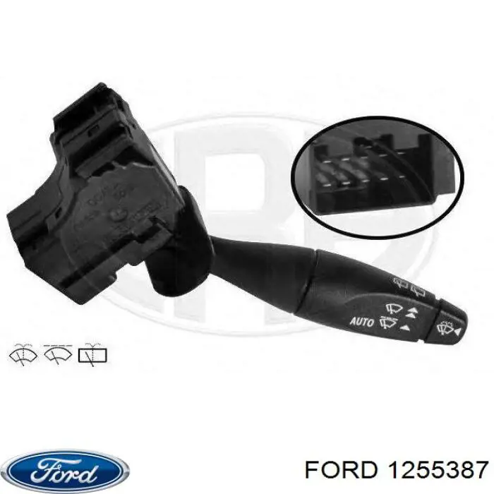 Comutador direito instalado na coluna da direção Ford 1255387 preço, a partir de 46,32 USD