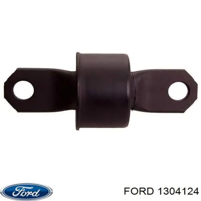 1304124 Ford Bloco silencioso dianteiro de braço oscilante traseiro longitudinal