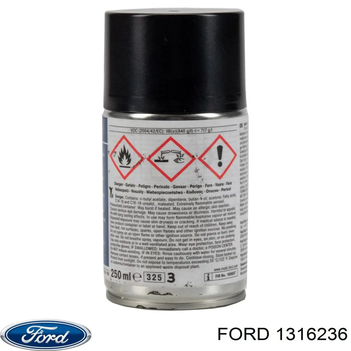 1352372 Ford Esmalte de reparação para automóveis