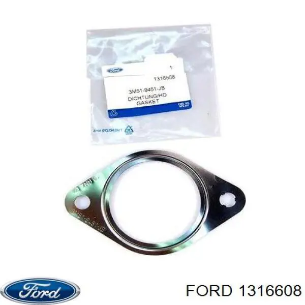 1316608 Ford Vedante de tubo de admissão do silenciador