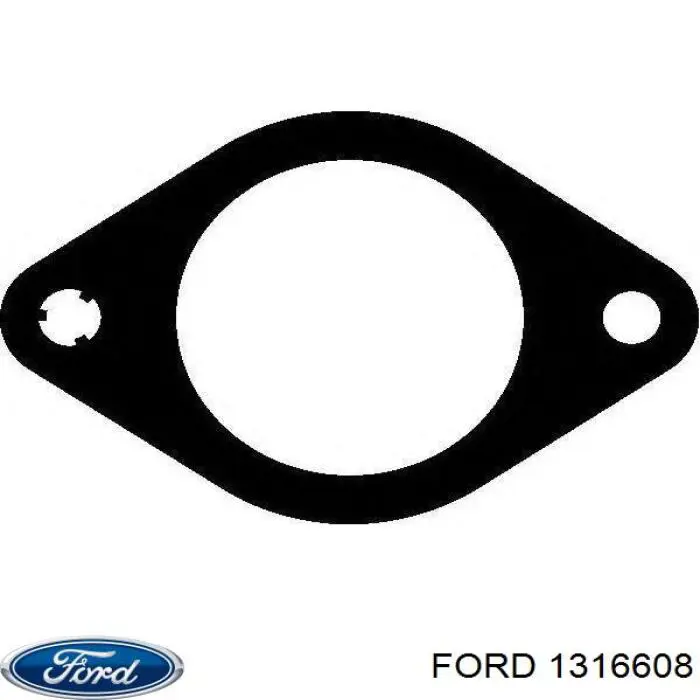 Compre 1316608 Ford Vedante de tubo de admissão do silenciador