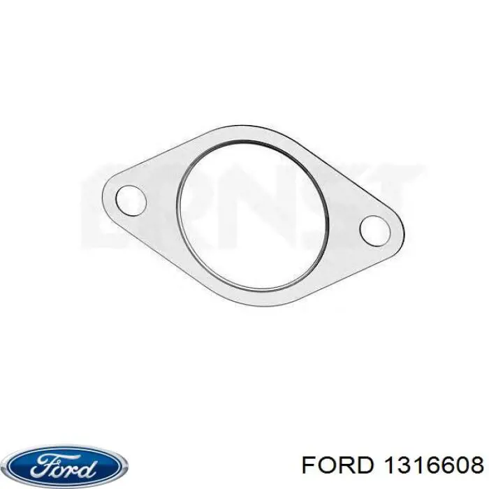 Compre 1316608 Ford Vedante de tubo de admissão do silenciador