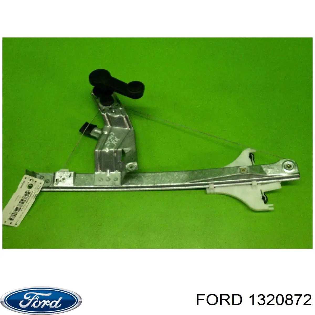 1320872 Ford Mecanismo de acionamento de vidro da porta traseira direita