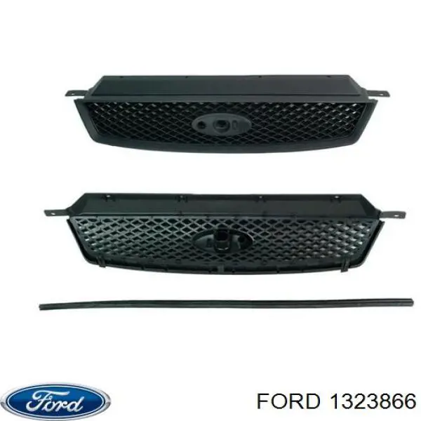 Grelha do radiador Ford 1323866 preço, a partir de 77,80 USD
