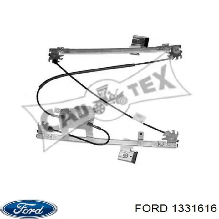 Compre 1331616 Ford Mecanismo de acionamento de vidro da porta dianteira direita