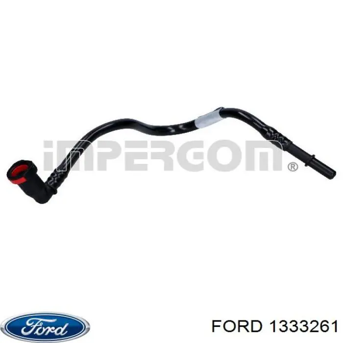 Tubo de combustível inverso desde o filtro até o tanque Ford 1333261 preço, a partir de 10,49 USD
