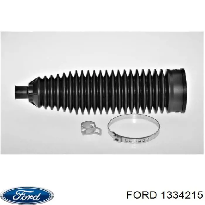 Compre 1334215 Ford Bota de proteção do mecanismo de direção (de cremalheira)