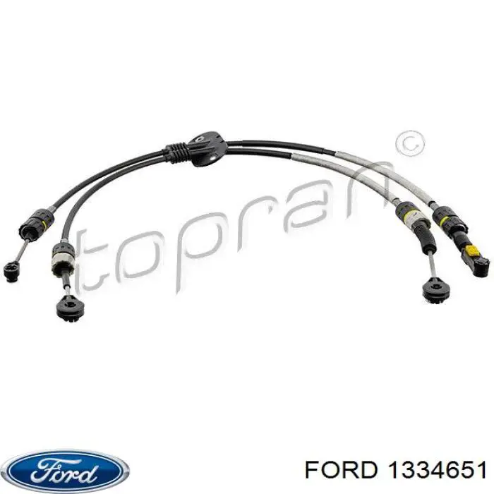 1334651 Ford Cabo de mudança duplo