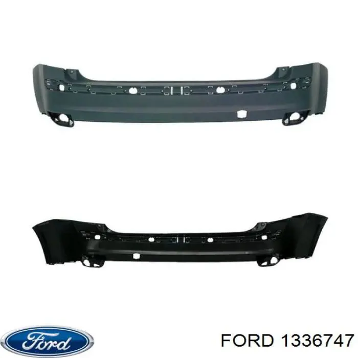 1336747 Ford Pára-choque traseiro