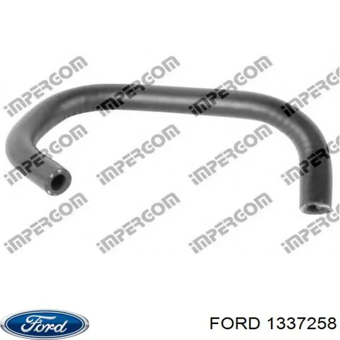 Cano derivado de ventilação de cárter (de separador de óleo) Ford 1337258 preço, a partir de 7,40 USD