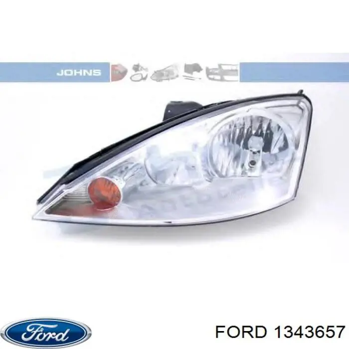 1343657 Ford Luz esquerda