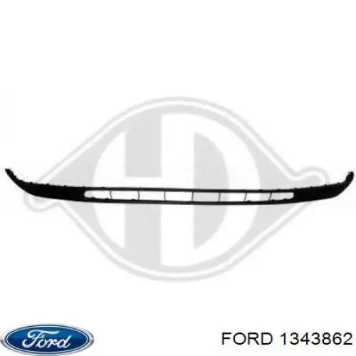 Compre 1343862 Ford Spoiler do pára-choque dianteiro