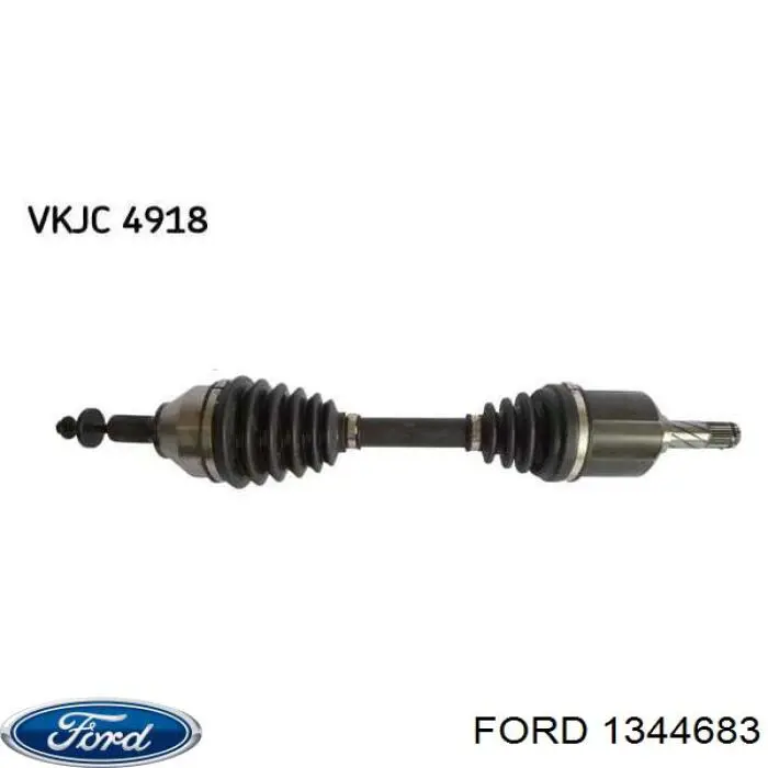 1344683 Ford Semieixo (acionador) dianteiro esquerdo