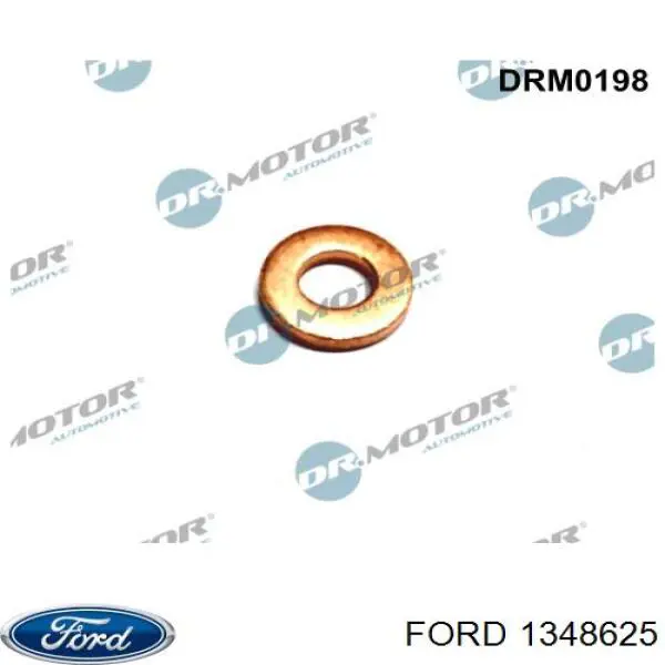 Anel (arruela) do injetor de ajuste Ford 1348625 preço, a partir de 1,84 USD