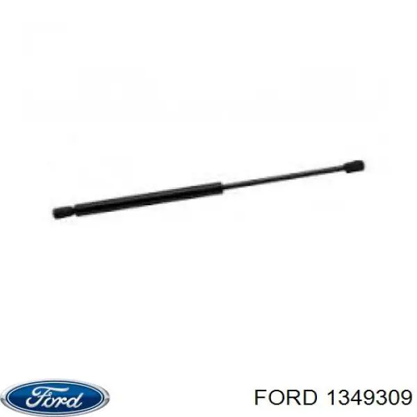 Compre 1349309 Ford Amortecedor de tampa de porta-malas (de 3ª/5ª porta traseira)