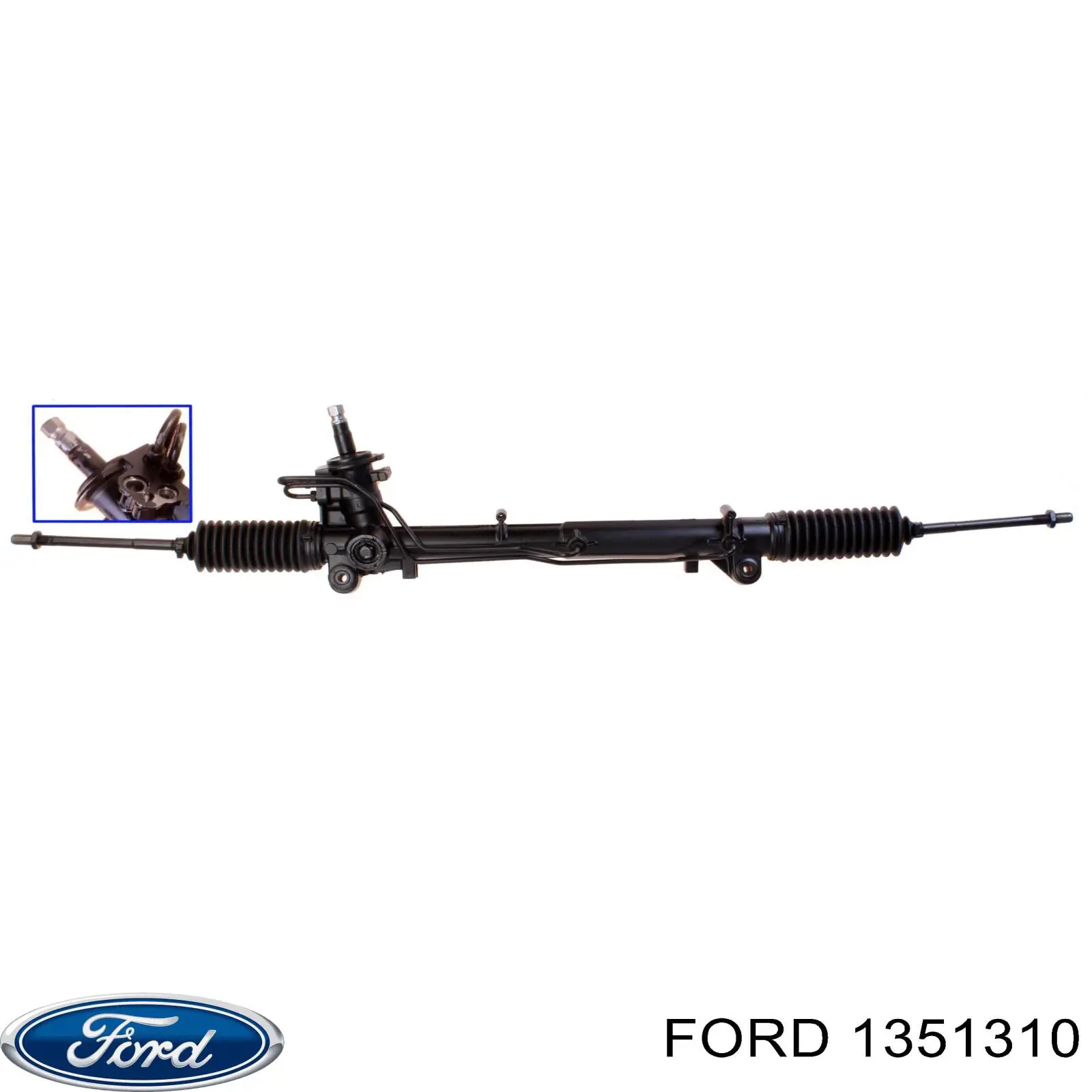 1351310 Ford Cremalheira da direção