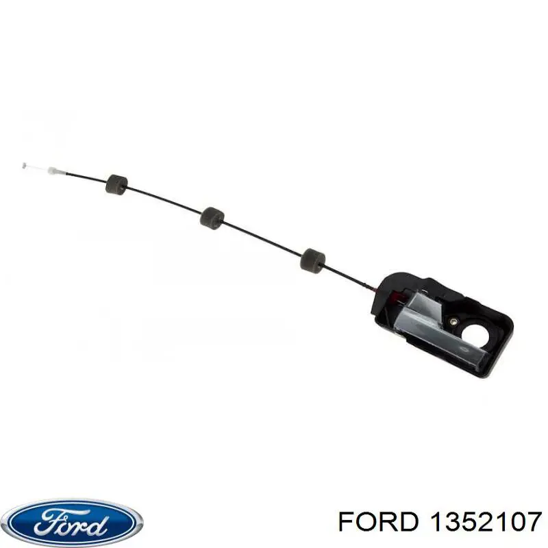 1352107 Ford Maçaneta interna dianteira/traseira da porta esquerda