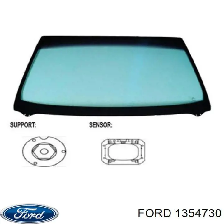 1354730 Ford Pára-brisas