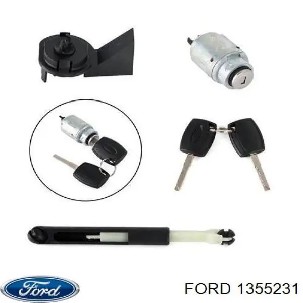 Compre 1355231 Ford Trinco de fecho da capota