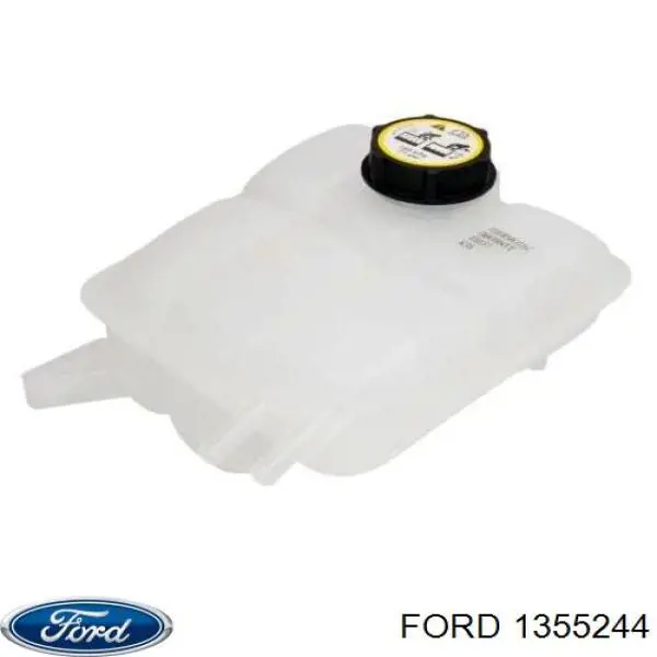 Compre 1225842 Ford Tanque de expansão do sistema de esfriamento