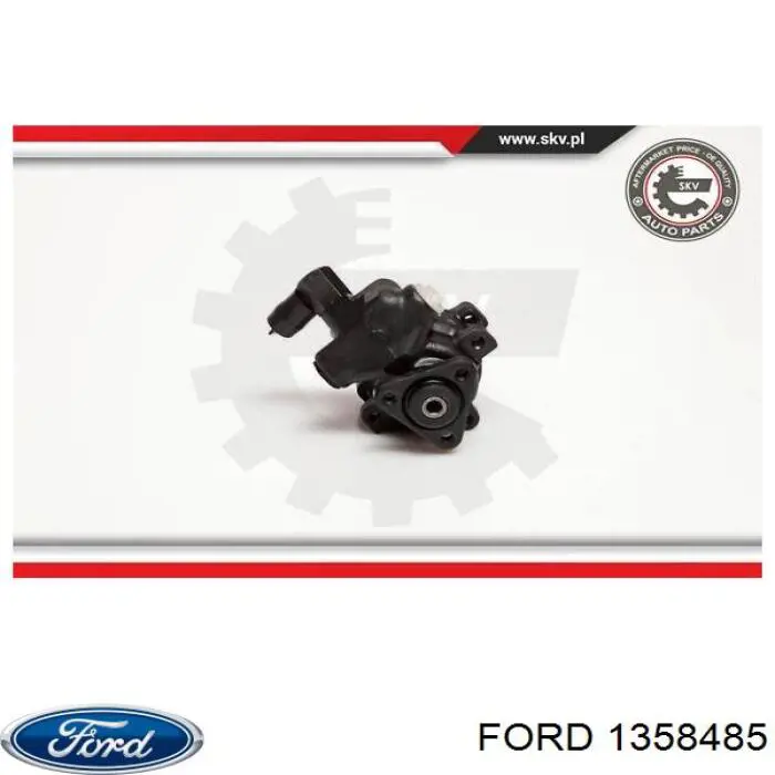 1358485 Ford Bomba da Direção hidrâulica assistida