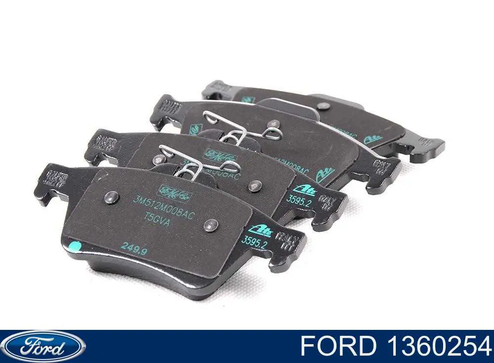 Sapatas do freio traseiras de disco Ford 1360254 preço, a partir de 24,95 USD